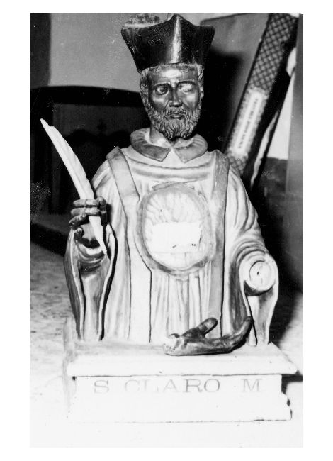 San Claro (reliquiario - a busto) - ambito pugliese (sec. XVII)