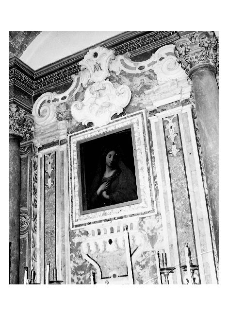 Madonna (dipinto) di Altobello Francesco Antonio (sec. XVII)