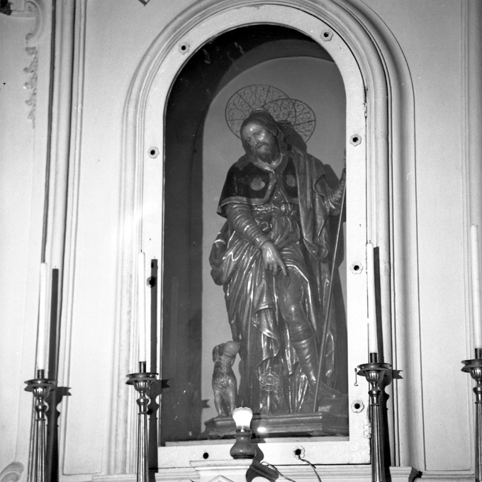 San Rocco (scultura) - ambito napoletano (sec. XIX)