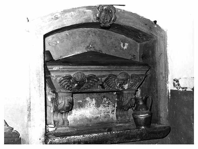 lavabo - ambito pugliese (sec. XVIII)