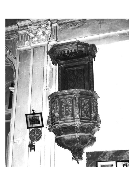 pulpito - ambito pugliese (sec. XVIII)