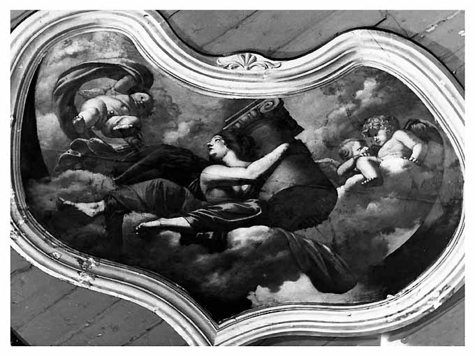 allegoria della Fortezza (dipinto) di Rosa Carlo (sec. XVII)