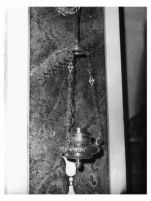 lampadario - ambito napoletano (sec. XIX)