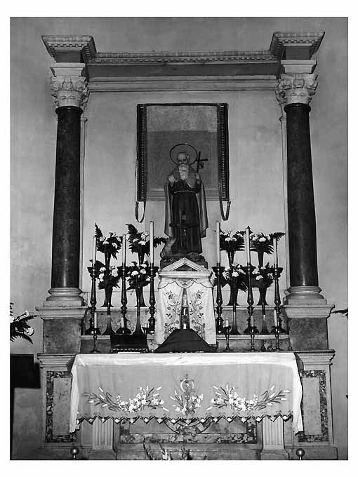 altare maggiore - ambito bitontino (sec. XVII)