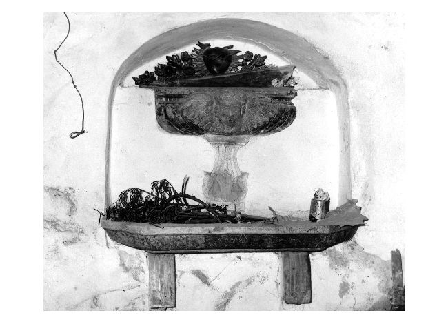 lavabo - ambito bitontino (prima metà sec. XVIII)