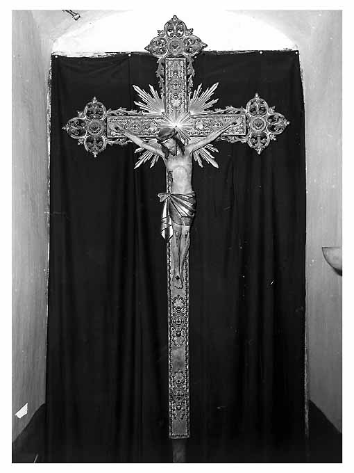 Cristo crocifisso (crocifisso) - ambito bitontino (sec. XIX)