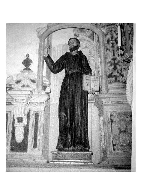 San Felice (?) (statua) di Antolini (sec. XVII)