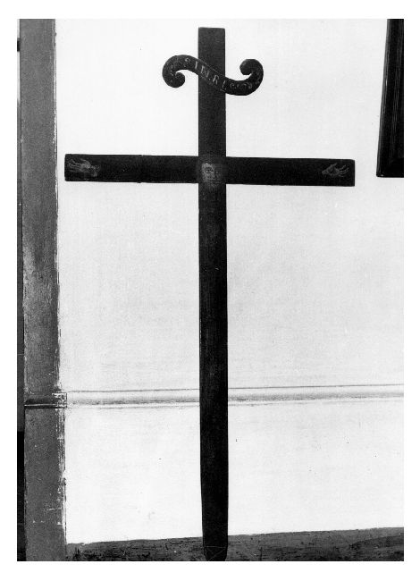 croce processionale - ambito bitontino (sec. XVIII)