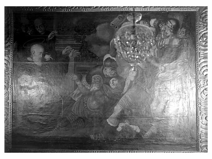 San Benedetto e Riggio (dipinto) - ambito bitontino (sec. XVIII)