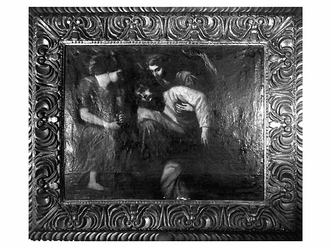 orazione di Cristo nell'orto di Getsemani (dipinto) - ambito bitontino (sec. XVII)