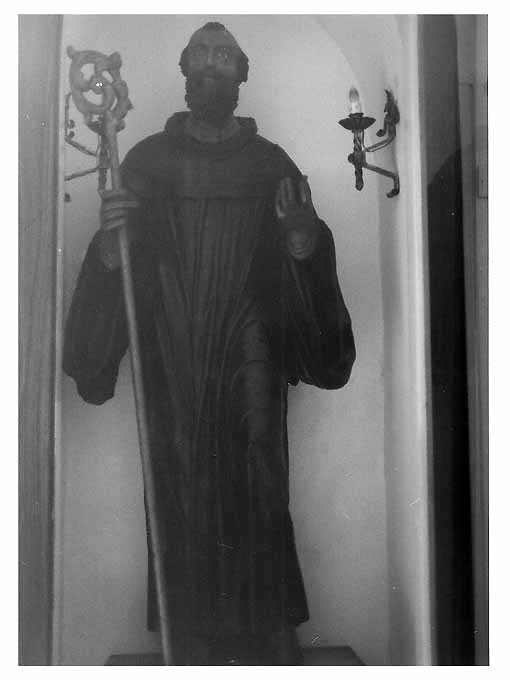 San Benedetto (statua) - ambito bitontino (sec. XIX)