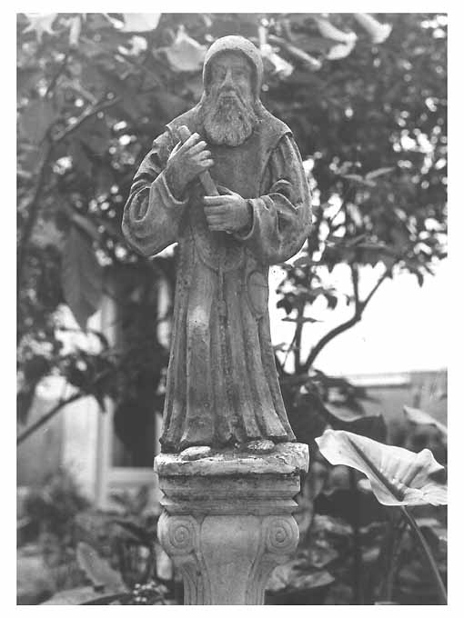 San Francesco di Paola (statua) - ambito bitontino (sec. XVI)