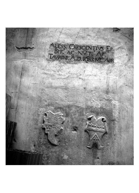 lapide - ambito bitontino (sec. XVII)