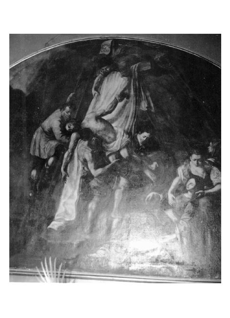 Deposizione (dipinto) - ambito pugliese (sec. XVIII)