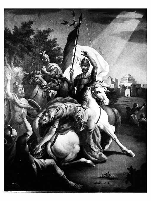 conversione di San Paolo (dipinto) di Tatulli Vincenzo (sec. XIX)