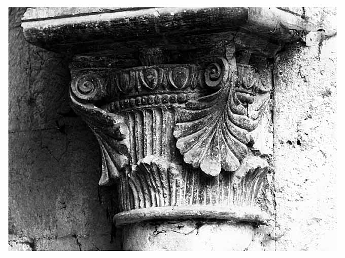 semicapitello - ambito Italia meridionale (sec. XVI)