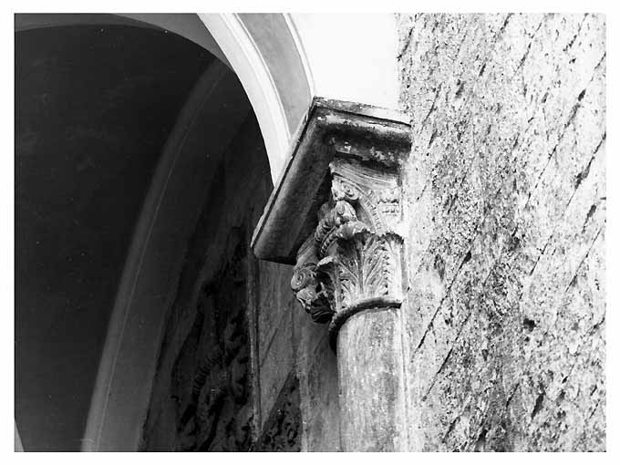 semicapitello - ambito pugliese (sec. XVI)