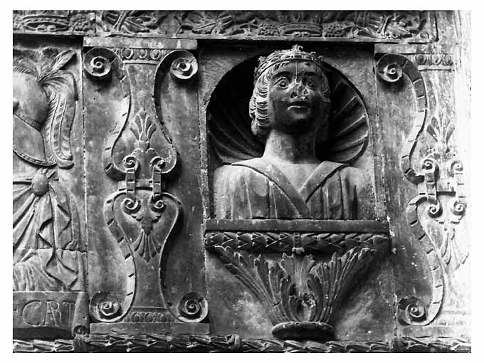 Busto di Federico II (rilievo) - ambito Italia meridionale (sec. XVI)