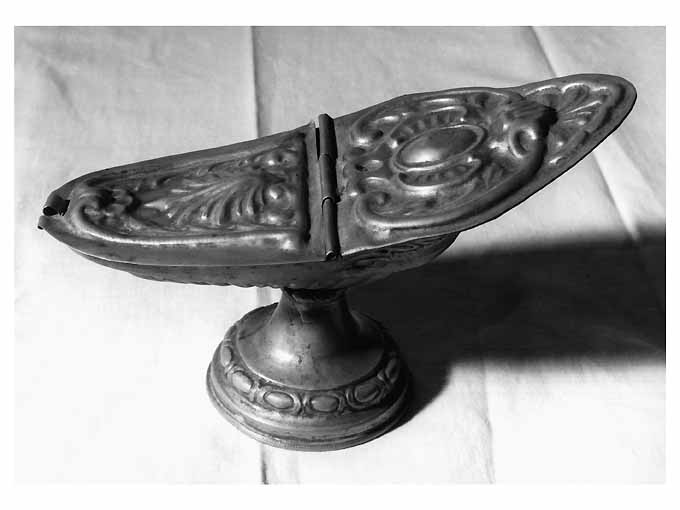 navicella portaincenso - ambito Italia meridionale (secc. XIX/ XX)