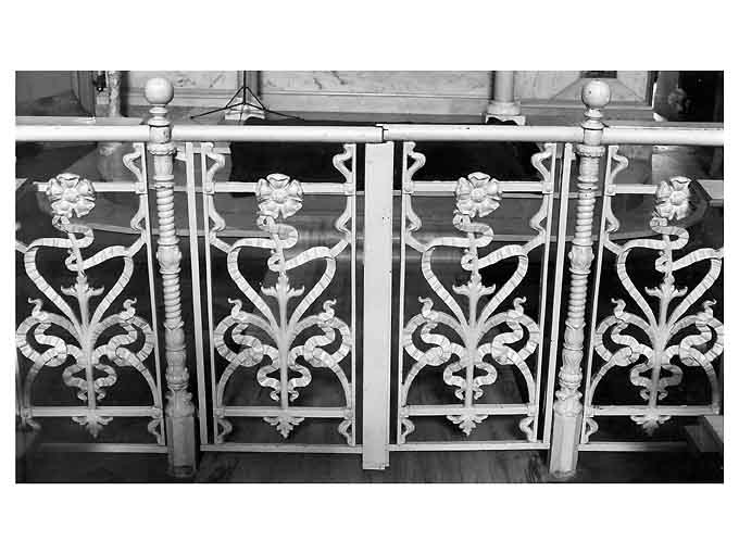 balaustrata - ambito pugliese (fine/inizio secc. XIX/ XX)