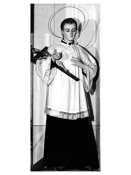 San Luigi Gonzaga (statua) - ambito leccese (sec. XX)