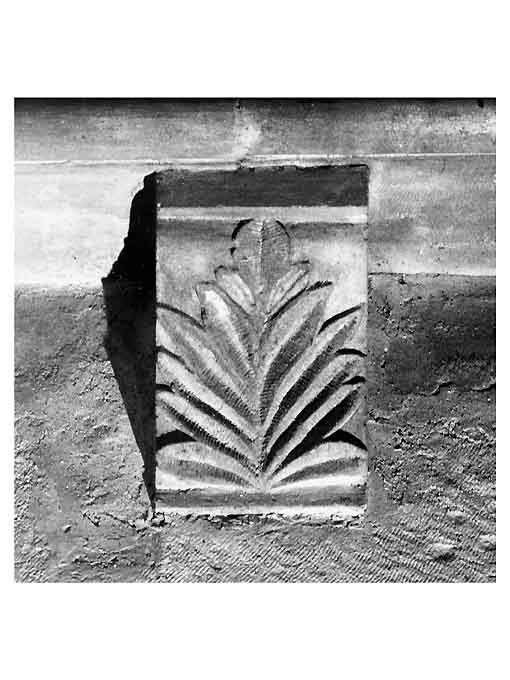 mensola - ambito pugliese (secc. XIV/ XV)