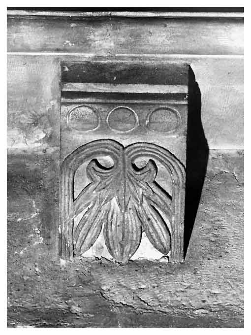 mensola - ambito pugliese (secc. XIV/ XV)