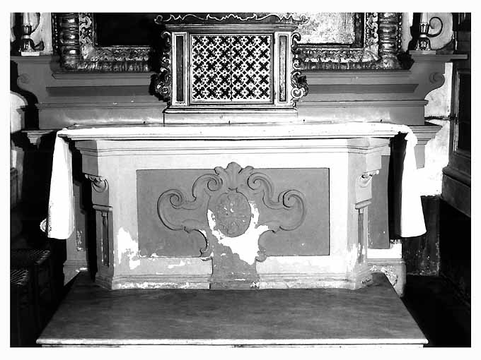 altare, serie - ambito pugliese (ultimo quarto sec. XVIII)