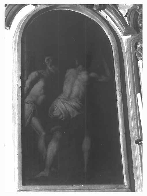 flagellazione di Urbano I (dipinto) di Finoglio Paolo Domenico (bottega) (sec. XVII)
