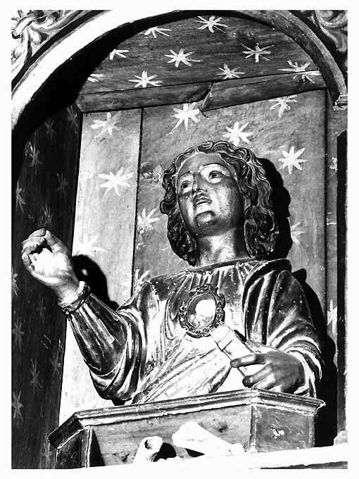 Santo (reliquiario - a busto) - ambito Italia meridionale (metà sec. XVII)