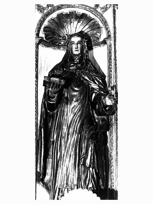 Santa Chiara (statua) - ambito Italia meridionale (metà sec. XVII)