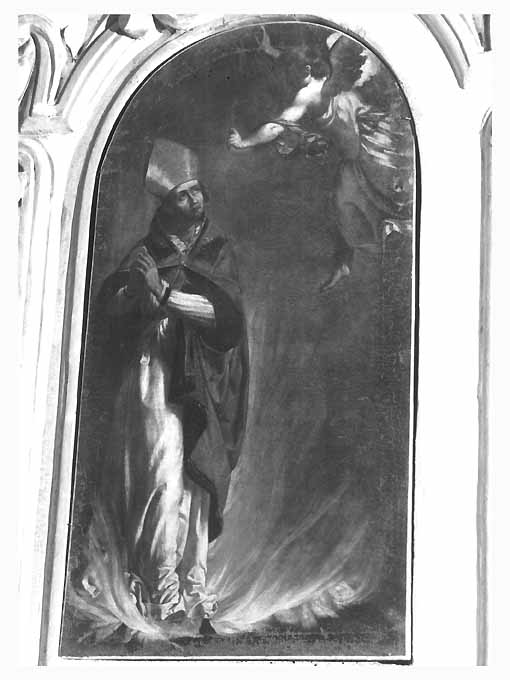 San Gennaro fra le fiamme (dipinto) di Finoglio Paolo Domenico (bottega) (sec. XVII)