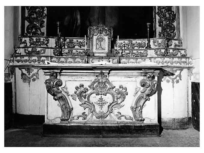 altare - ambito pugliese (seconda metà sec. XVIII)