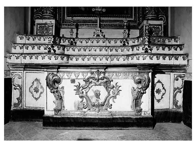 altare - ambito pugliese (seconda metà sec. XVIII)