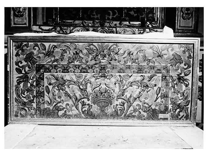 paliotto - ambito pugliese (secc. XVII/ XVIII)