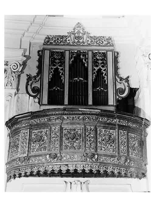 cassa d'organo - bottega pugliese (sec. XVIII)