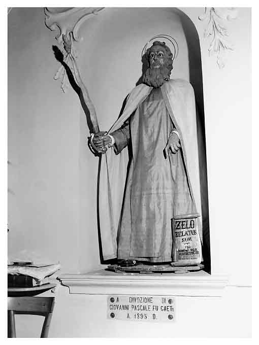 Sant'Elia profeta (statua) - ambito pugliese (sec. XIX)