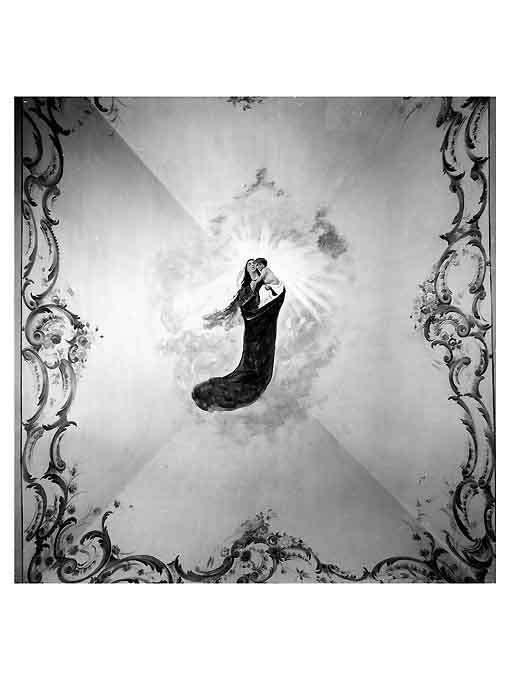 La Madonna Sistina, Madonna con Bambino (dipinto) di Sportelli Pietro detto "Salve o Regina" (sec. XX)