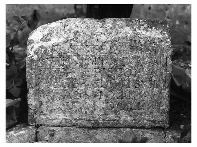 lapide - ambito Italia meridionale (sec. XVII)