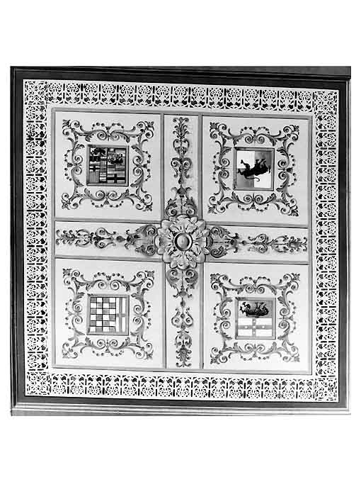 soffitto dipinto di Sportelli Pietro detto "Salve o Regina" (inizio sec. XX)