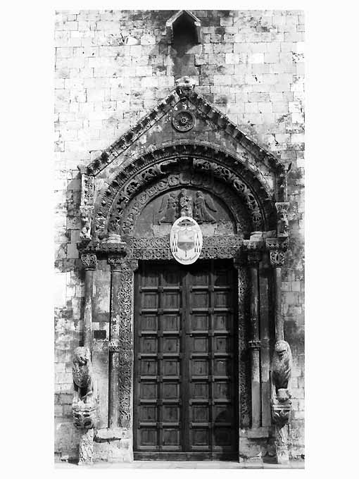 portale maggiore - ambito pugliese (secc. XIII/ XIV)