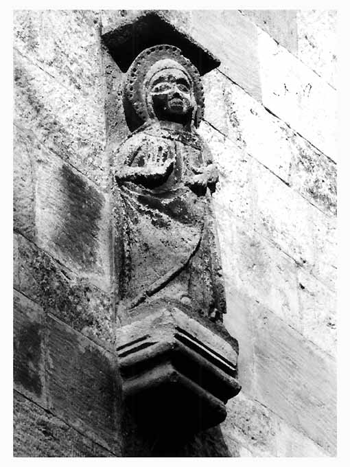 Madonna annunciata (scultura) - ambito pugliese (sec. XIV)