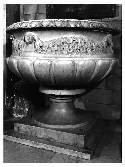 fonte battesimale - ambito Italia meridionale (prima metà sec. XIX)