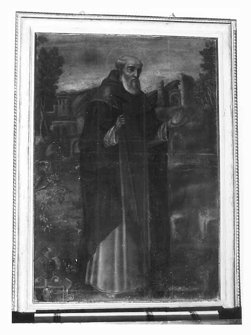 Sant'Antonio abate (dipinto) - ambito pugliese (prima metà sec. XVII)