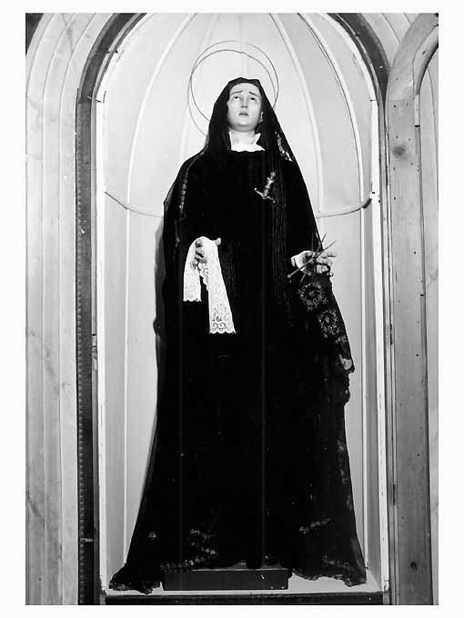 Madonna Addolorata (statua) - ambito Italia meridionale (sec. XVIII)