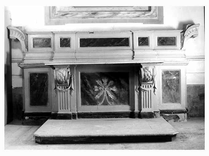 altare - ambito Italia meridionale (prima metà sec. XIX)
