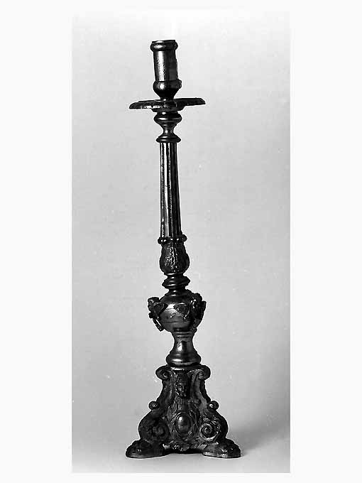 candeliere - ambito pugliese (primo quarto sec. XX)