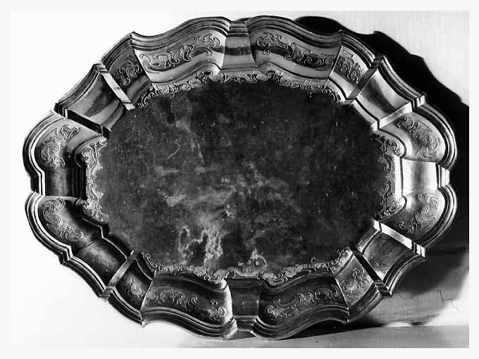 piatto - ambito napoletano (sec. XVIII)