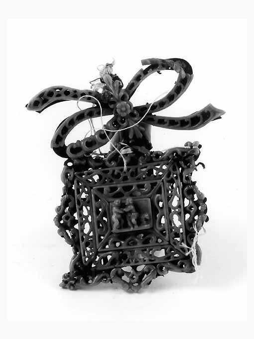 Gesù Bambino e San Giovannino (medaglione) - ambito napoletano (secc. XVII/ XVIII)