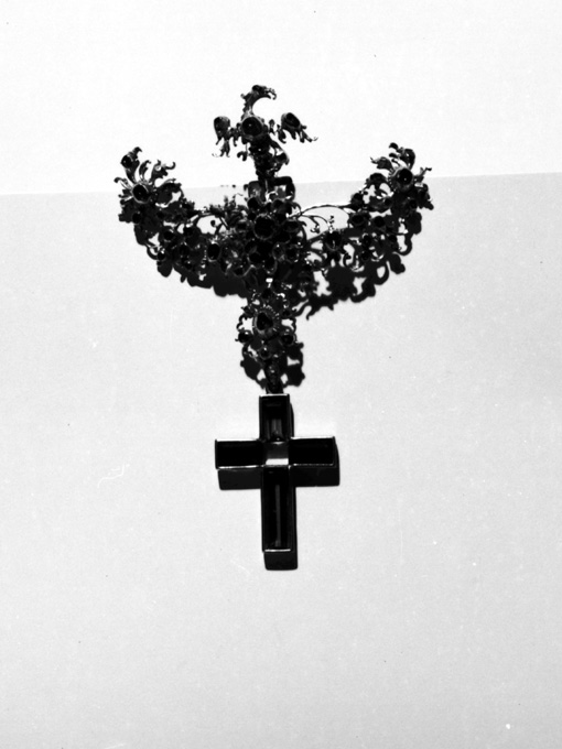 encolpio cruciforme - ambito napoletano (sec. XVIII)